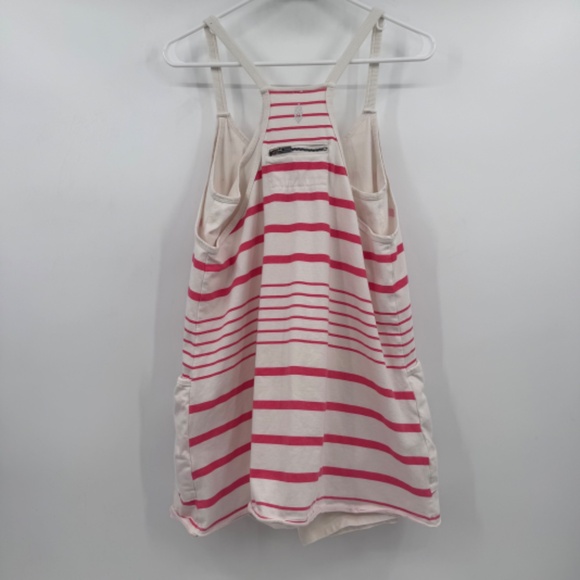 FP Movement Free People Dress Women Medium Hot Shot Striped Print Midi Cotton - Picture 4 of 13